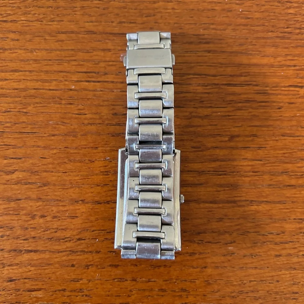 Kenneth‎ Cole Men's Stainless Steel Watch Silver Tone Case Dial Band